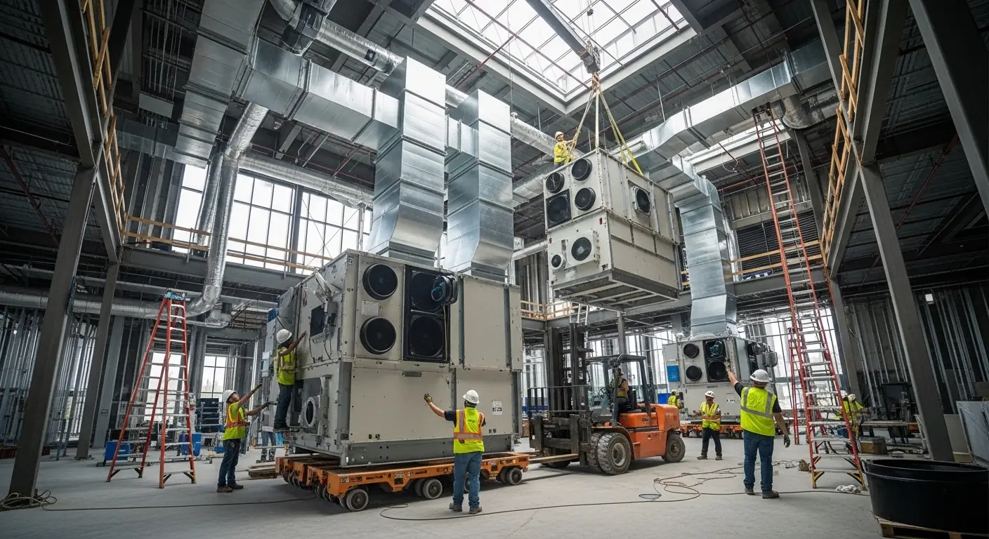 Brewer HVAC — Commercial New Construction Ground-Up HVAC for Businesses in Grass Valley & Nevada County